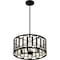 Quoizel Bankston 4-Light Matte Black Pendant QP5600MBK - alternate 2